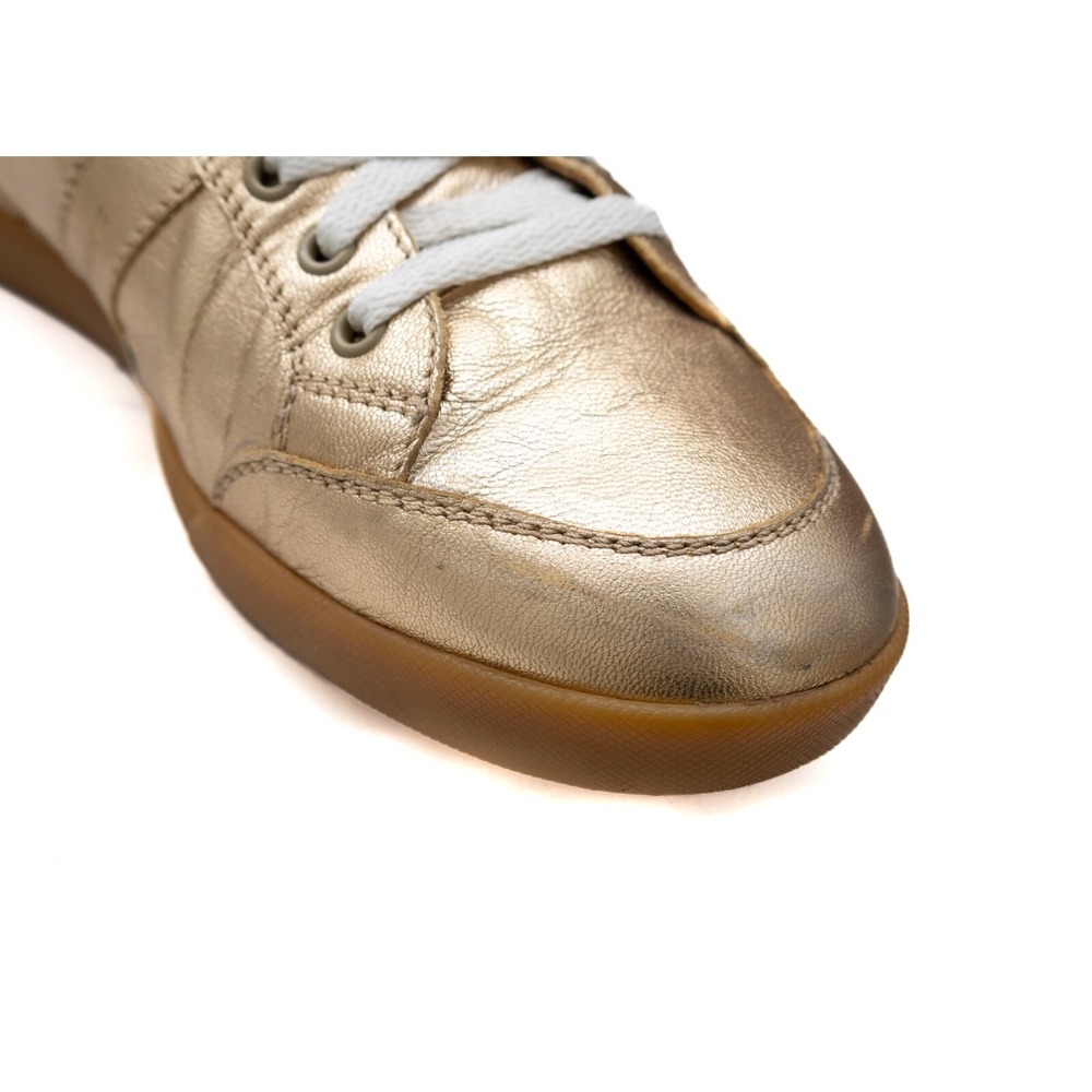 RARE VTG Dior B16 by‎ Hedi Slimane collector Gold Sneaker Size US 10 - Picture 9 of 14